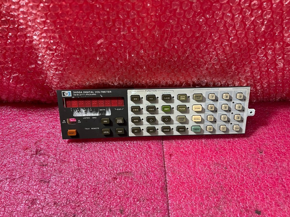 HP Agilent Keysight 3456A Digital Voltmeter ''Panel only''