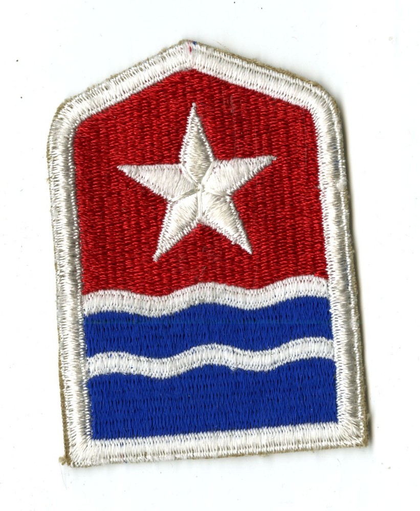 Middle East Forces White Back Patch WWII Vintage