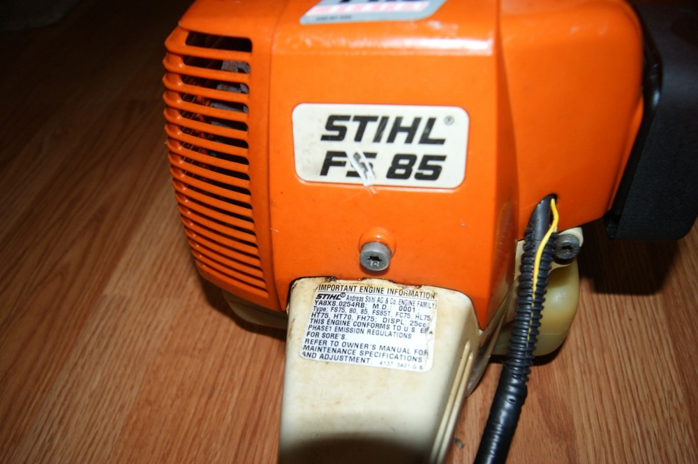 STIHL FS85 PRO STRING TRIMMER WITH BICYCLE HANDLE