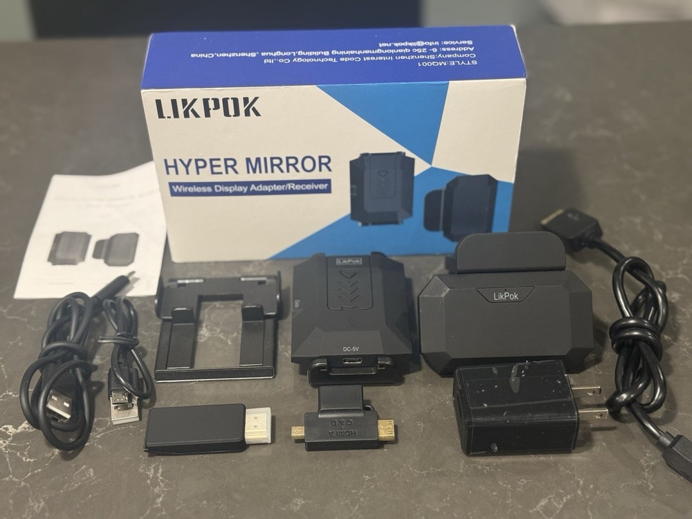 LikPok Hyper Mirror: Wireless HDMI Adapter/Receiver