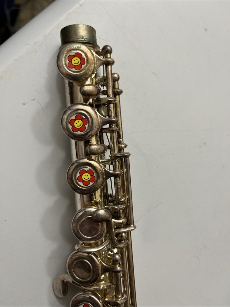 Merano Silver Finish Student Flute With Hard Case