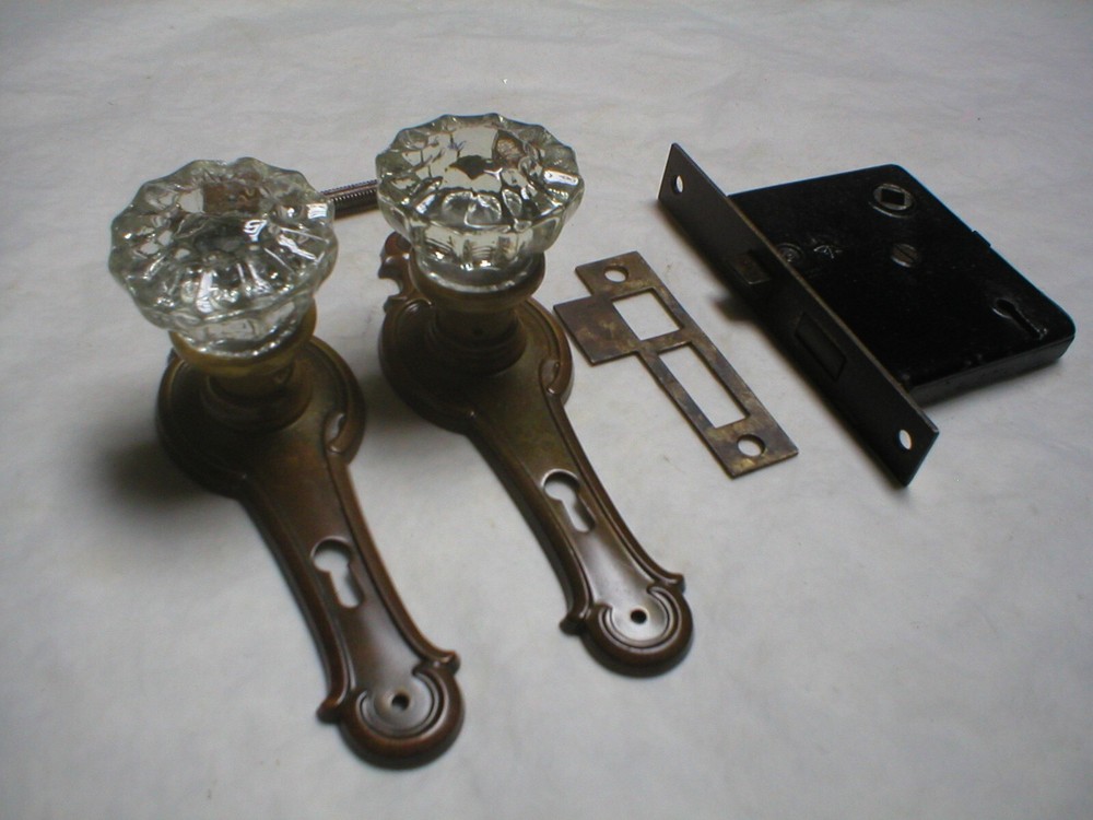 Antique Art Deco Era Door Hardware