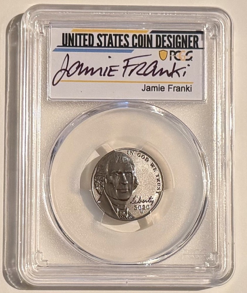 2020-W 5C PCGS PR70 REVERSE PROOF First Strike