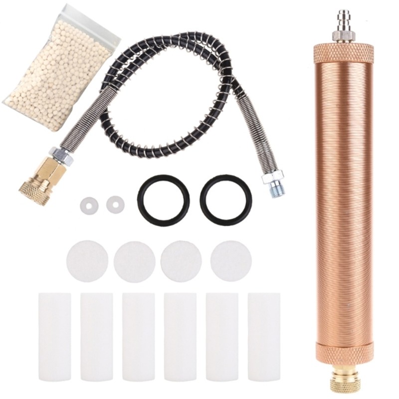 Professional Air Compressor Water Separator set High Pressure Filter for Diving