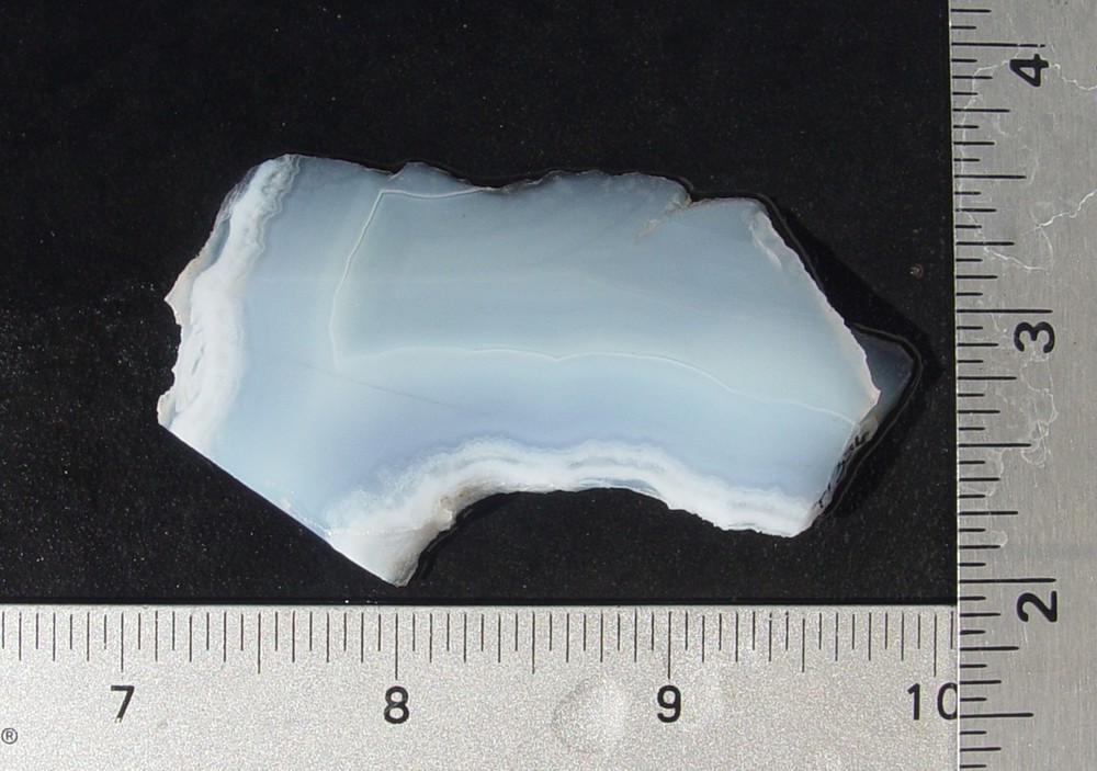 Blue Agate Lapidary Slab T1336