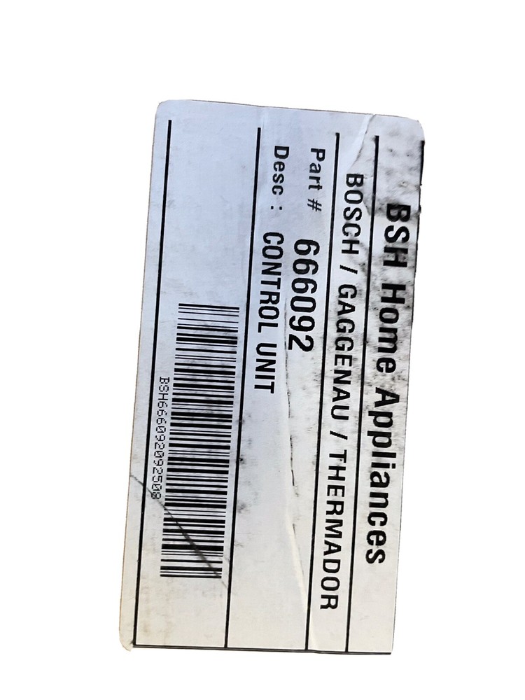 bosch control board 666092