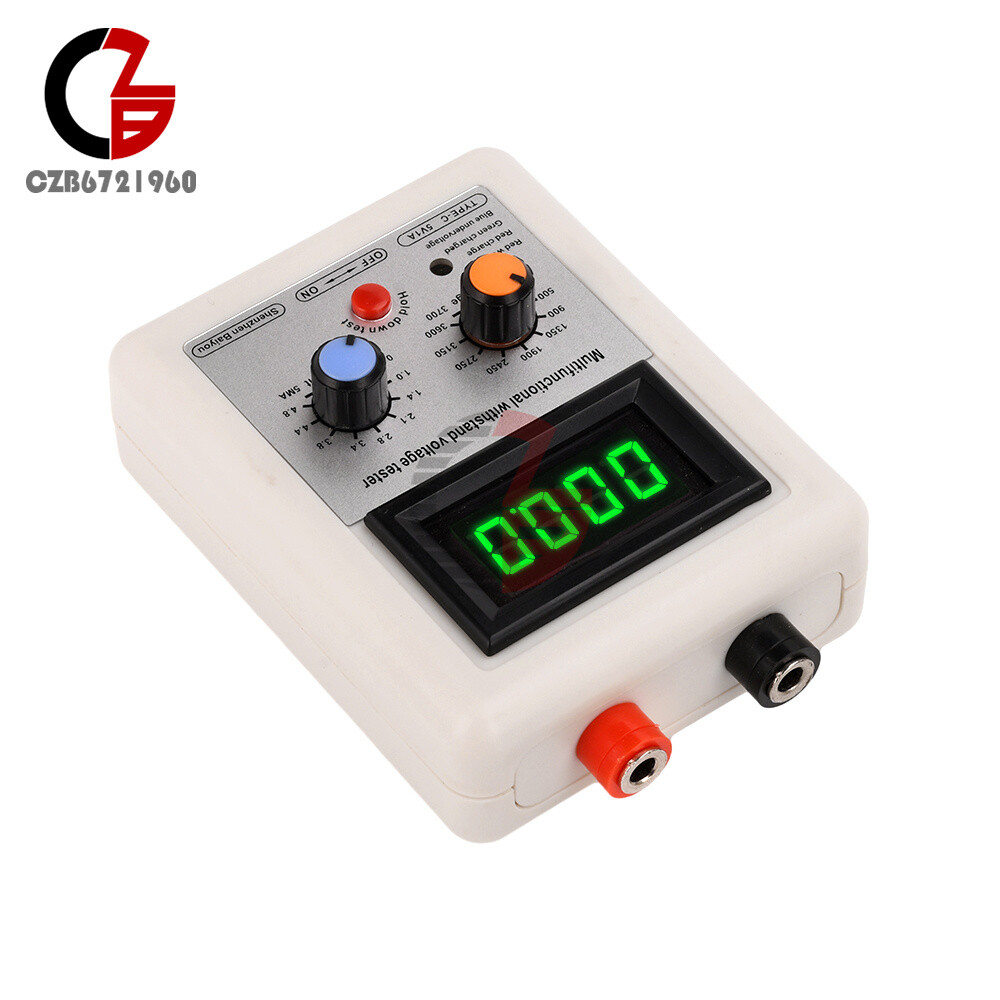 0-3800V IGBT Transistor Tester Diode MOS Triode LED MOV Withstand Voltage Tester