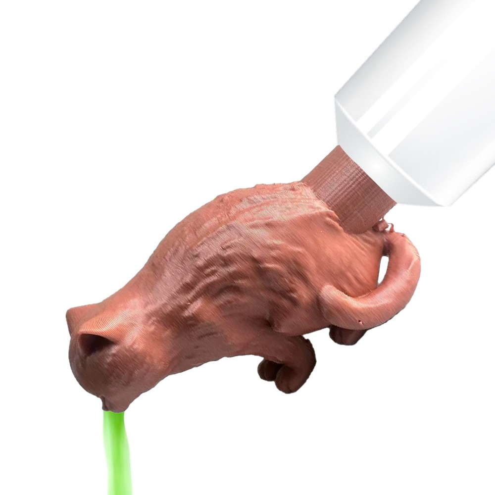 Toothpaste Cover 2.36Inch Silicone Paste Squeezer Toothpaste Topper Funny