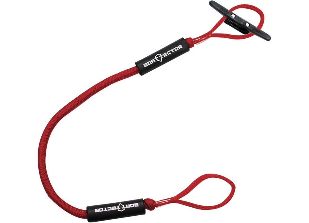 Extreme Max 3006.2723 BoatTector Bungee Dock Line Value 2-Pack - 6', Red