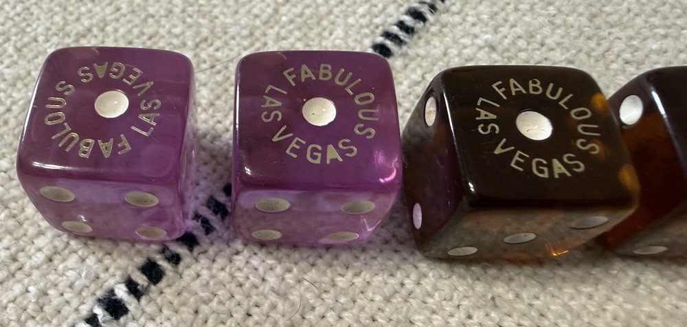 Fabulous Las Vegas Dice - Three Pair