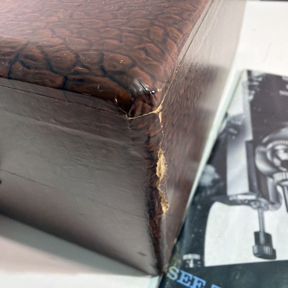 Vintage Monolux Microscope W/ Case And Slides Model 6120