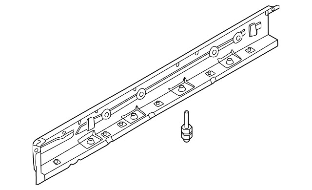 Genuine Nissan Rocker Panel 76451-5MP0A