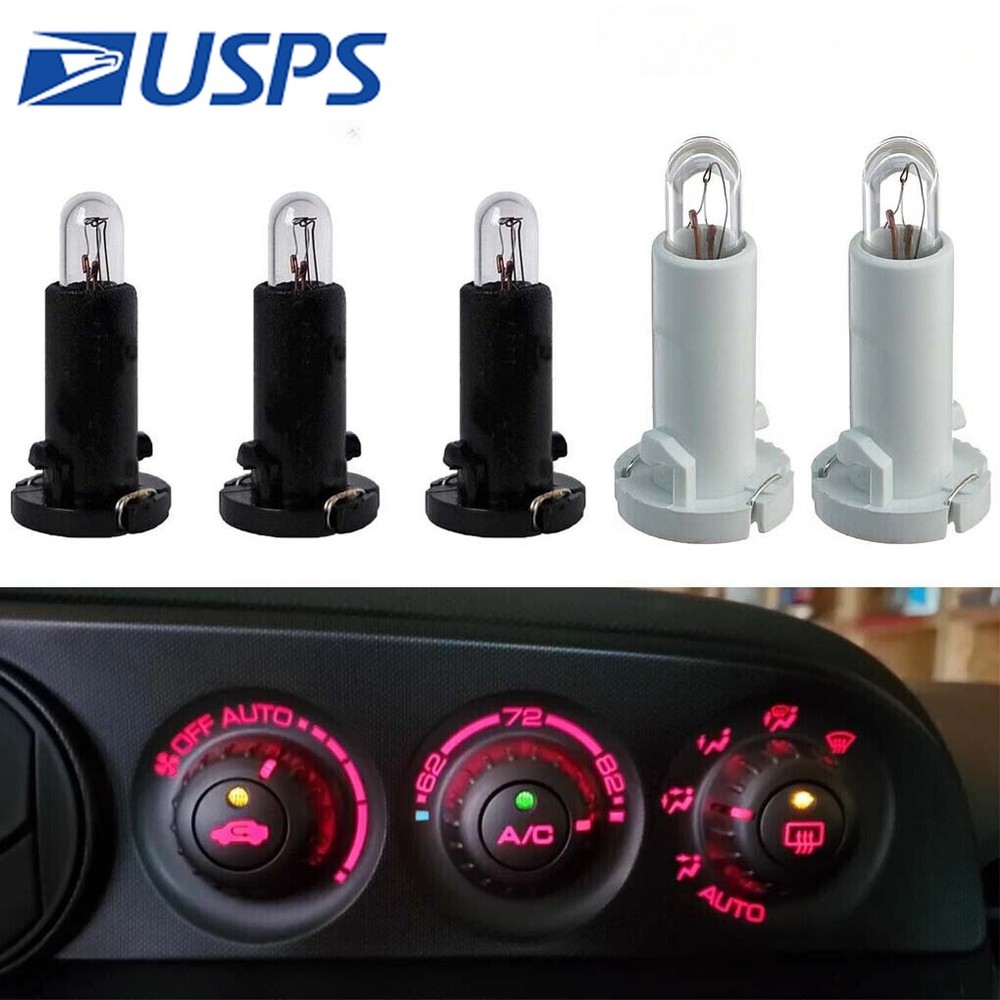 5Pcs Climate Control / Air Conditioner Panel Light Bulbs For Acura RSX 2002-2006