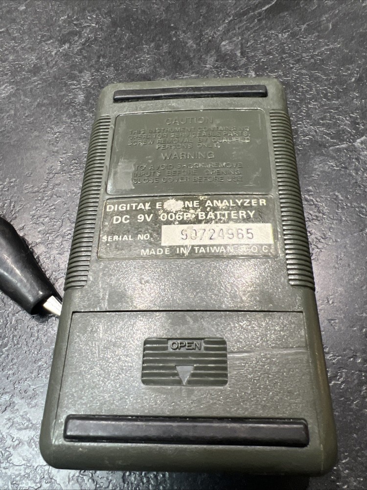 Sears Digital Engine Analyzer Automotive Multimeter