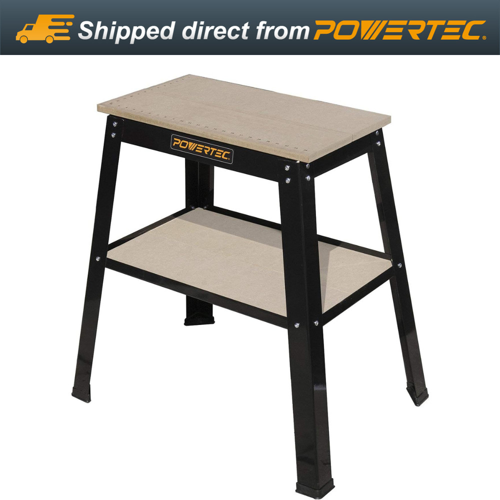POWERTEC UT1002 Universal Tool Stand with Split MDF Top