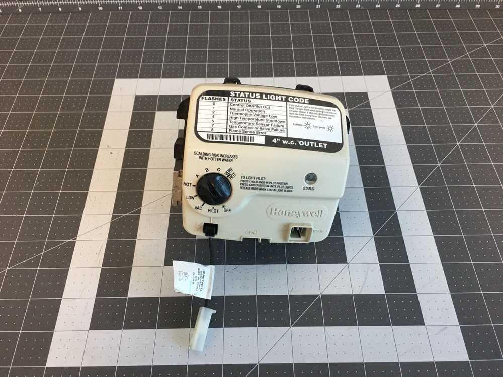 Honeywell Water Heater Gas Valve P# WV8840B1158