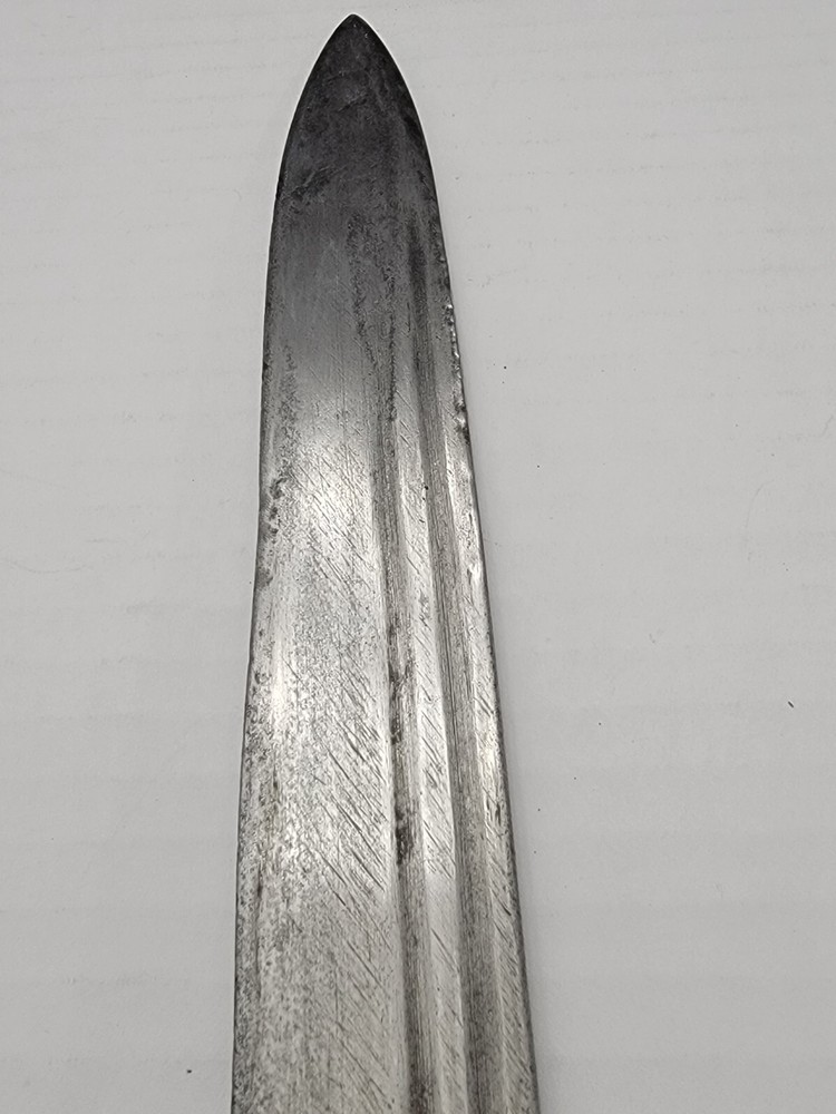 ANTIQUE BHUTAN / TIBET SILVER DAGGER #2