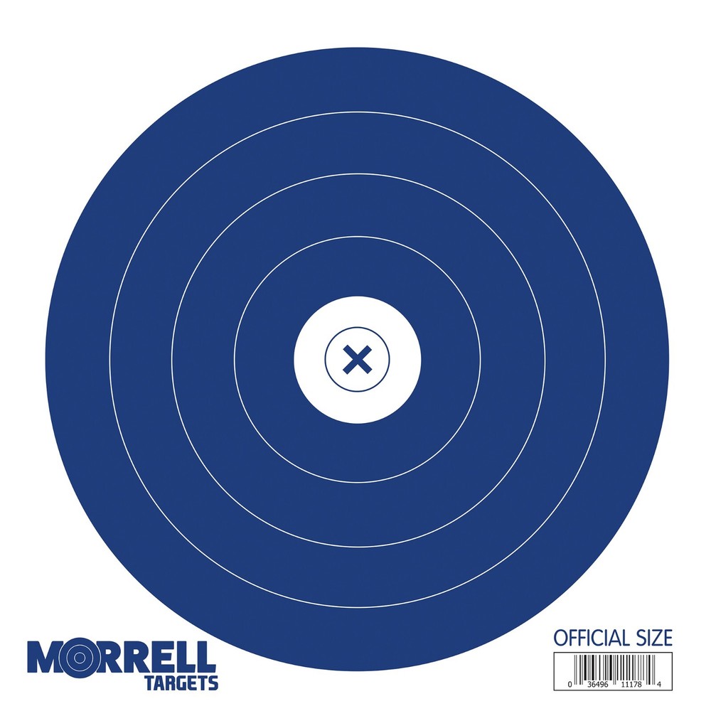 Morrell Single Spot Paper Face Target 100 pack