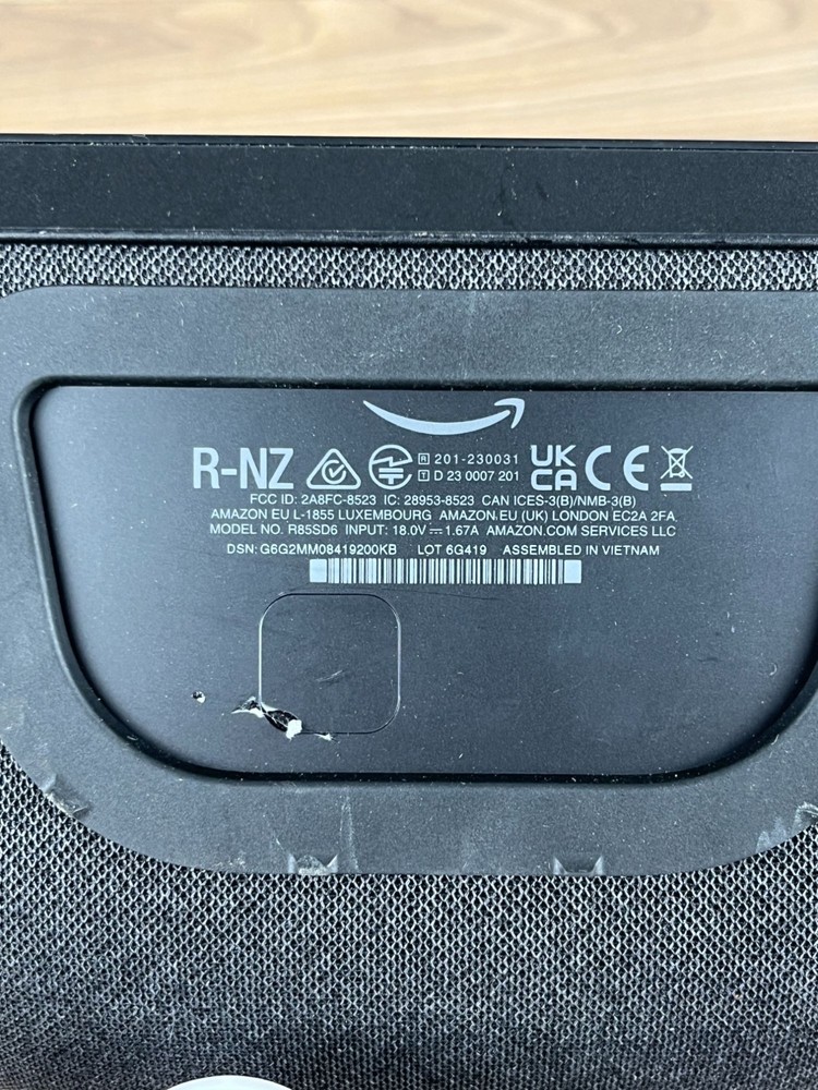 Amazon Echo Show 8 R85SD6 3rd Gen Smart Speaker - Black