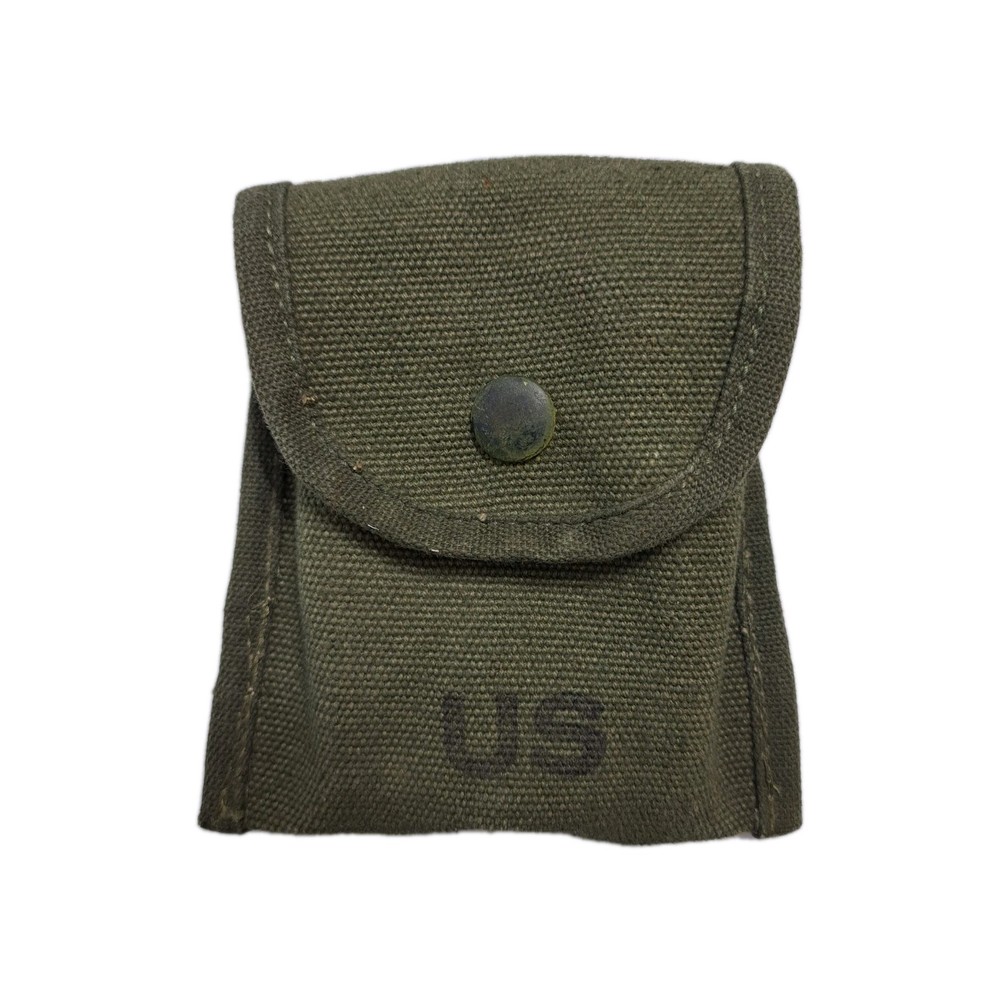 Vietnam War US Compass Pouch Army Canvas Green
