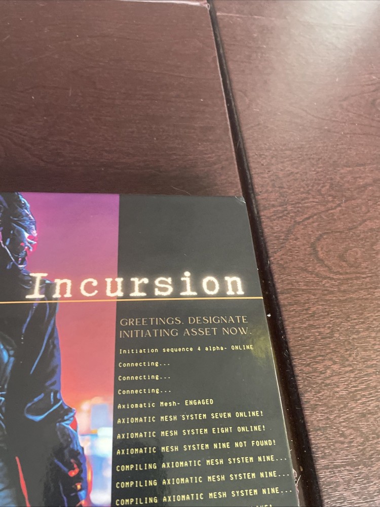 Incursion A Conundrum RPG Game Book HTF 2024 Kickstarter