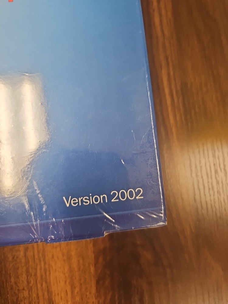 RARE Sealed Microsoft Windows XP Professional Version 2002 Unopened
