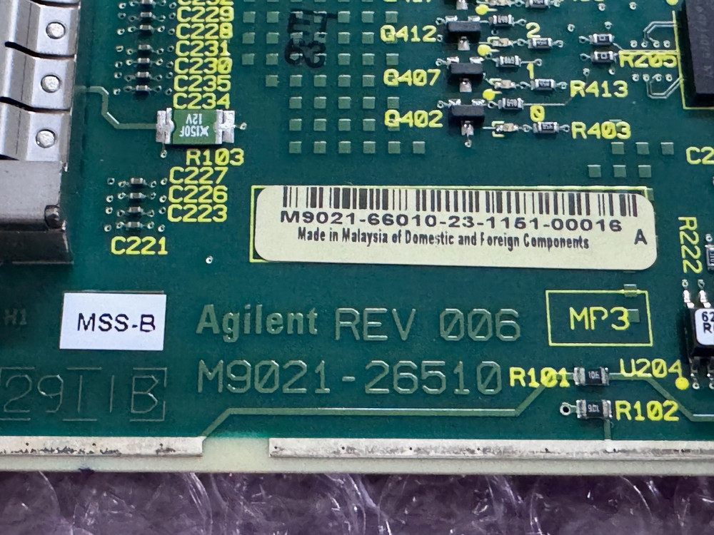 Agilent M9021A PCIe Cable Interface Module