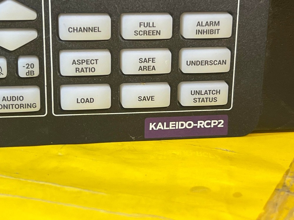 Belden Grass Valley Kaleido-RCP2 Ethernet Remote Control Panel KM Gateway Rack