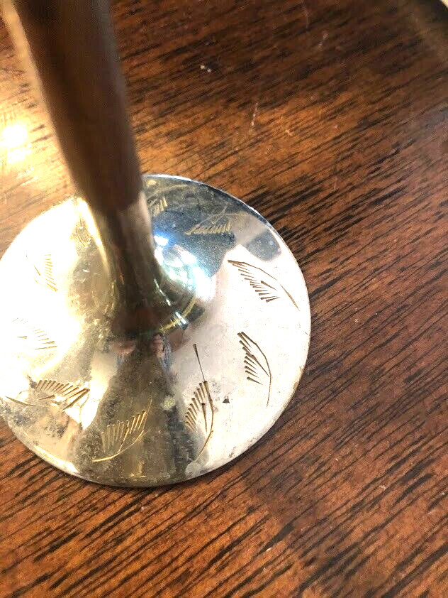5 VINTAGE INDIA SILVER CUPS 3 DIFFERENT SIZES