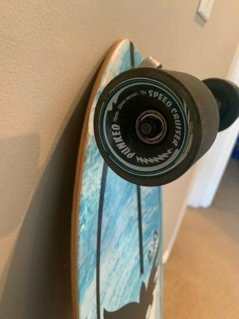 Yocaher Punked Drop Through Tsunami Longboard Speed Cruiser