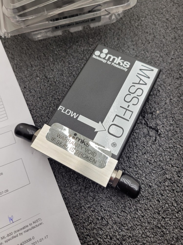 MKS 1179B03952CR14V Mass-Flo Mass Flow Controller 500 SCCM SiH4 Working Pull