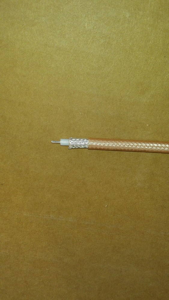 RG-142 MIL-DTL-17 RF Double Shield Coaxial cable 100FT