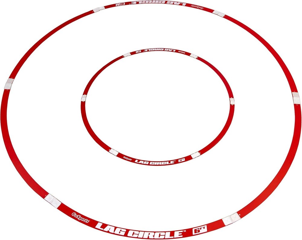 LAG CIRCLE Golf Training Set: Perfect for Reducing Putts with 6ft & 3ft Targets
