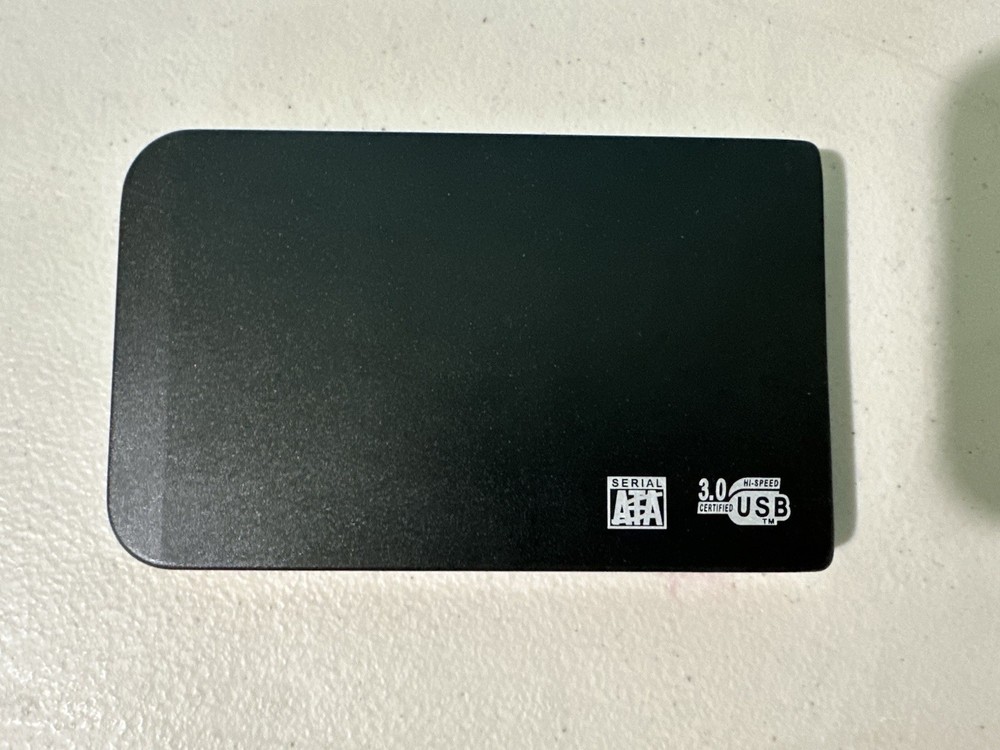 2.5 HDD External case high speed external storage system for 2.5in HDD Untested
