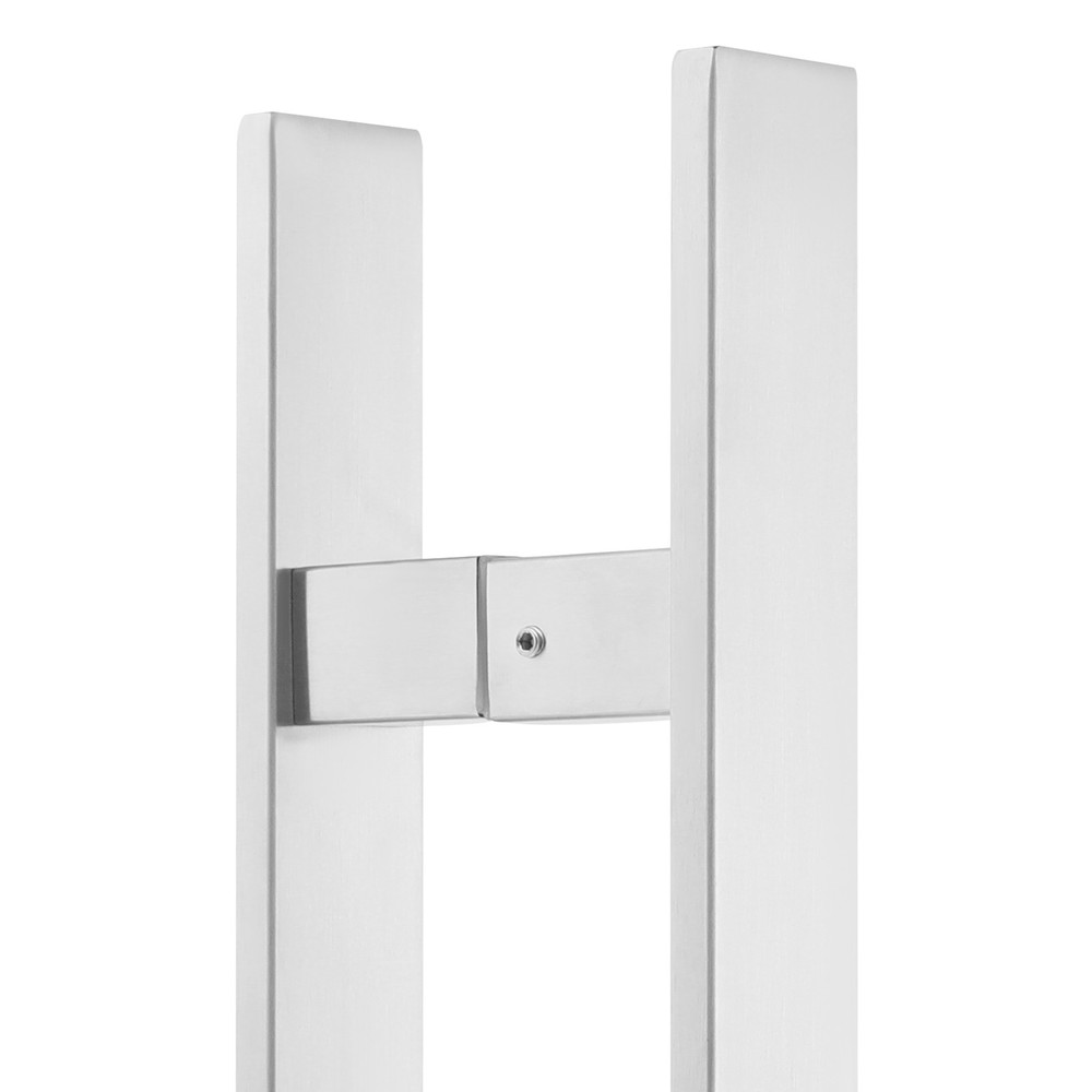 H-Shaped Push Pull Door Handle Stainless Handle Sliding Dual Sided Door Handle