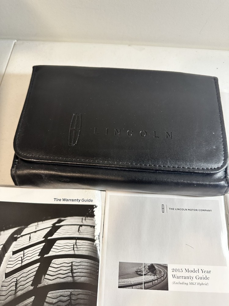 2015 Lincoln MKZ Owner's Manual Set
