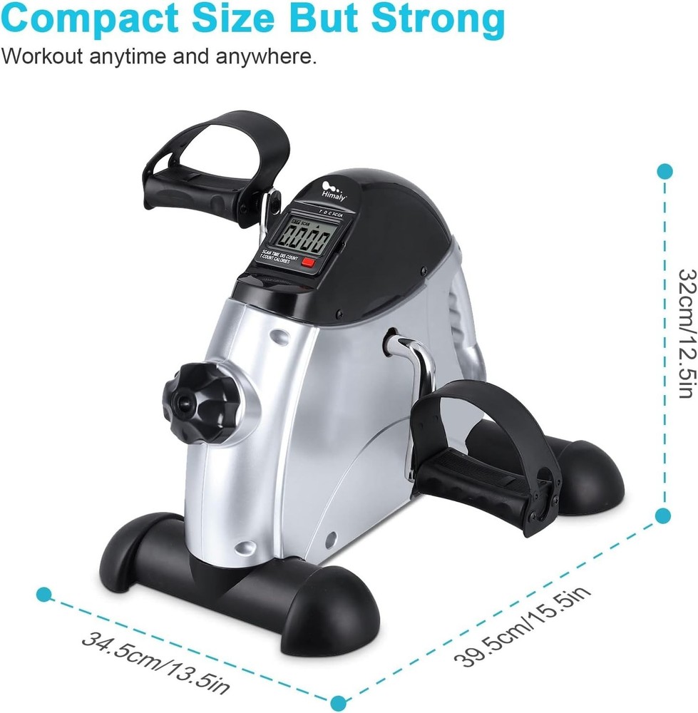Adjustable Resistance Mini Pedal Exerciser for All Ages