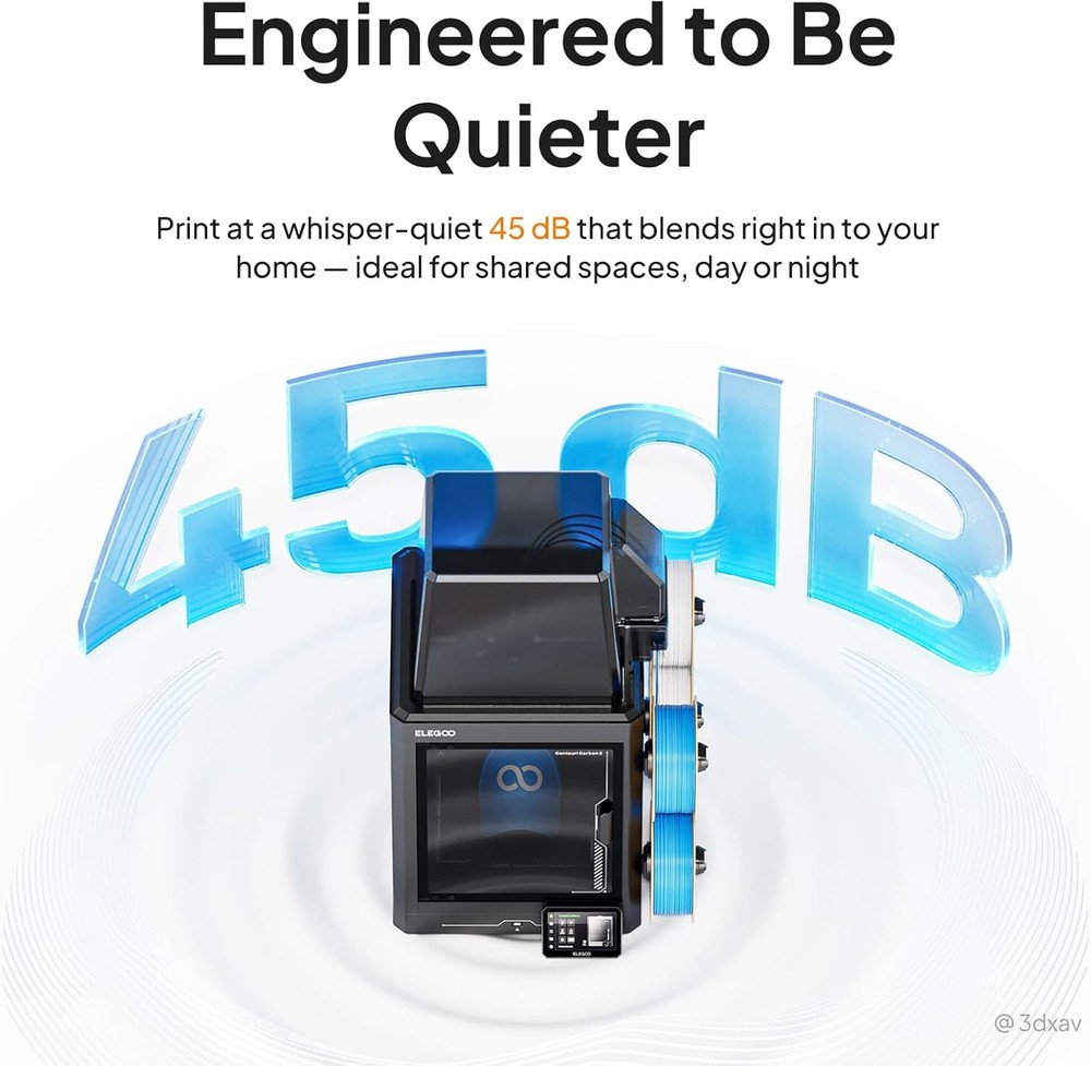 ELEGOO Centauri Carbon 2 Combo FDM Printer
