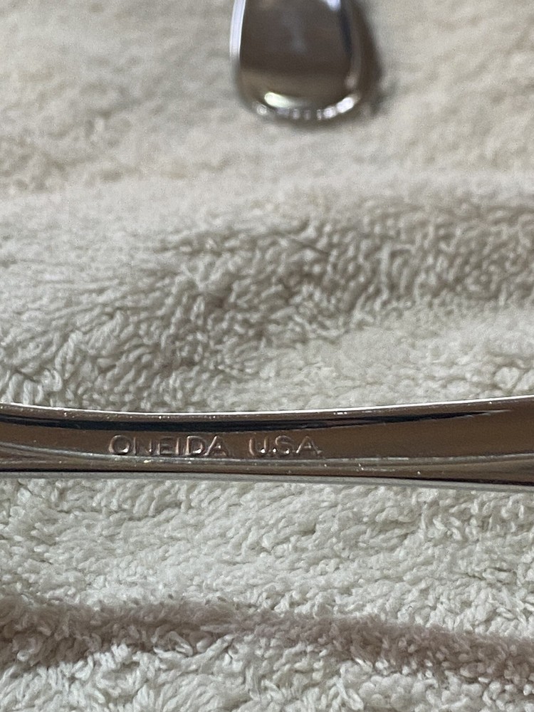 Oneida USA Stainless Server Set Fork & Spoon