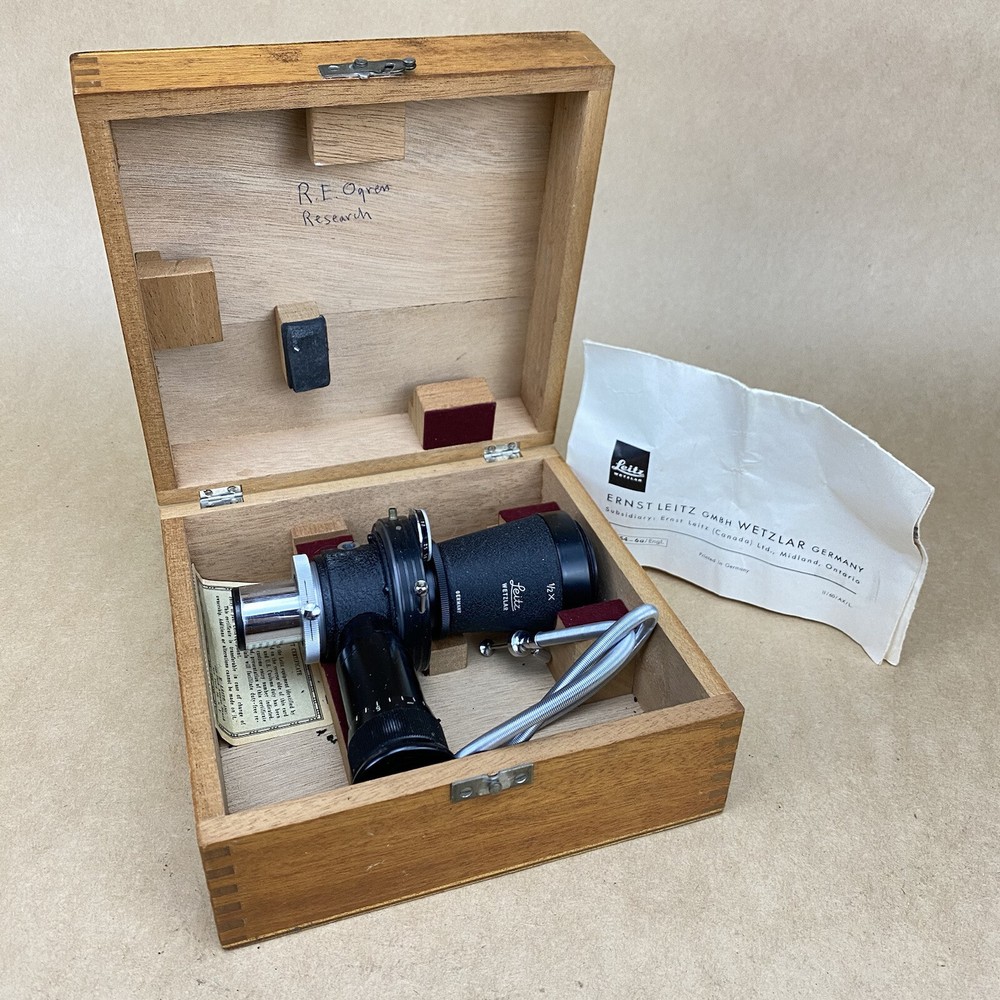 Leica MIKAS Micro Attachment E. Leitz Wetzlar