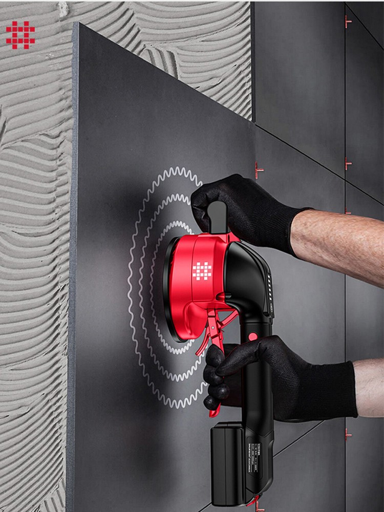 Tiles Tiling Machine Tile Vibrator Automatic Floor Vibrator Leveling Tools 125MM