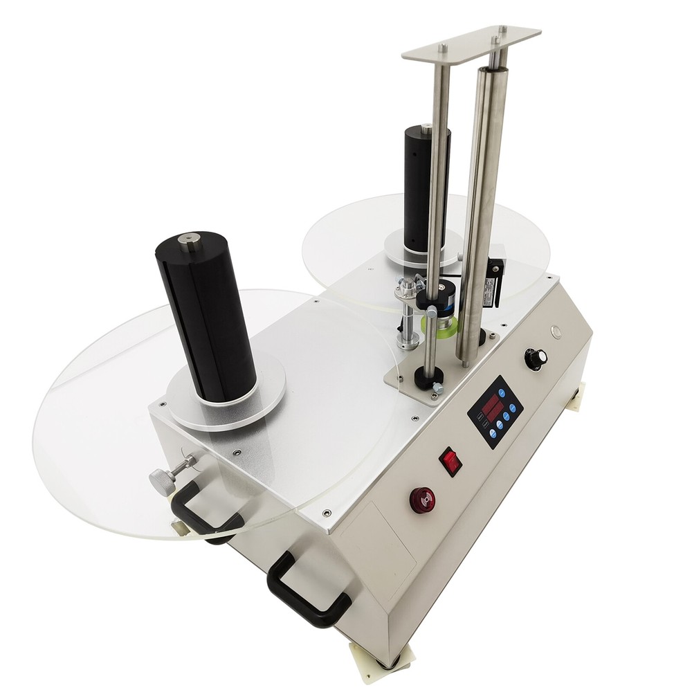 Adjustable Label Rewinder Machine Auto Counter 350 110V for PVC Label Processing