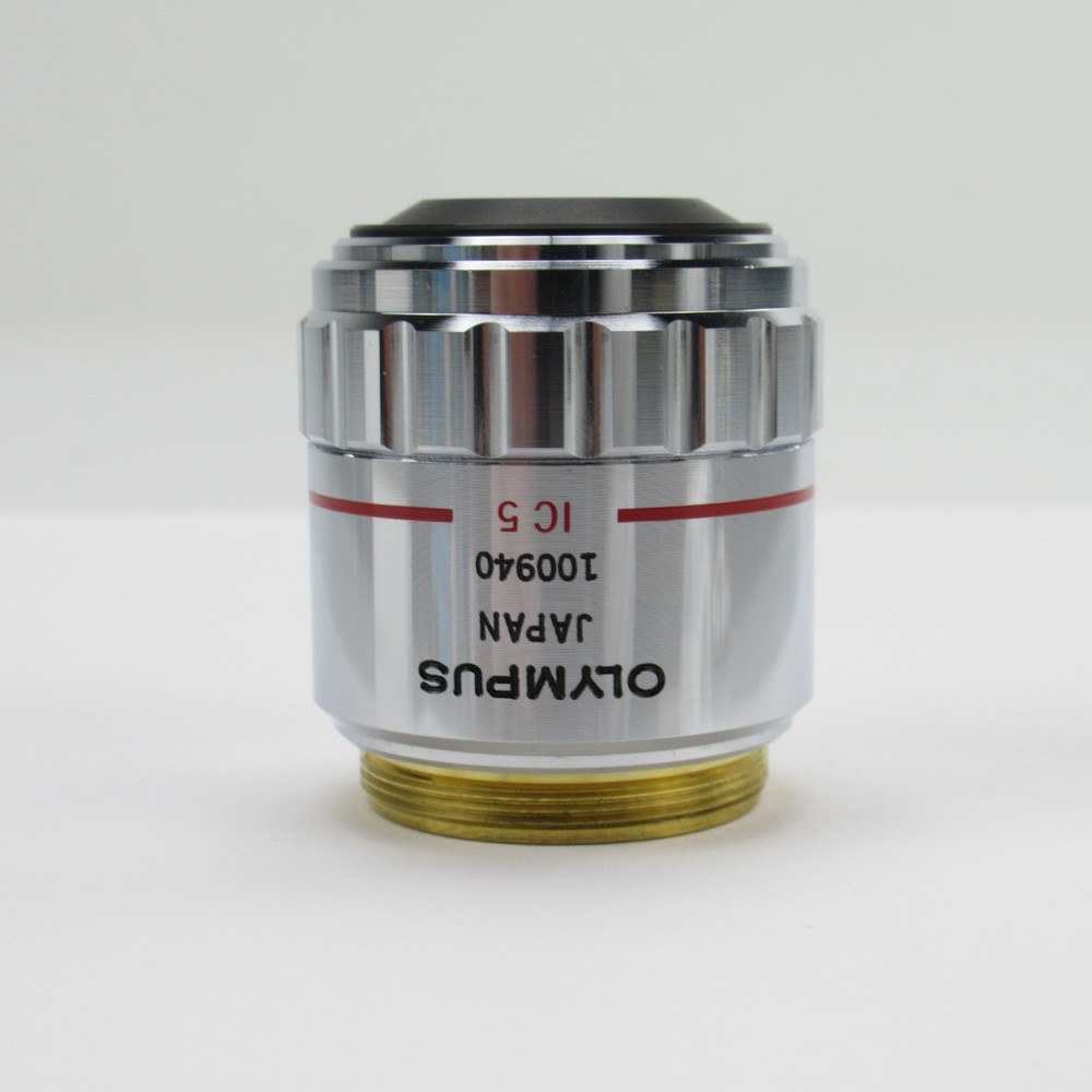 OLYMPUS NEOSPLAN 5-2 0.13 F=180 MICROSCOPE OBJECTIVE LENS 5X - IC 5