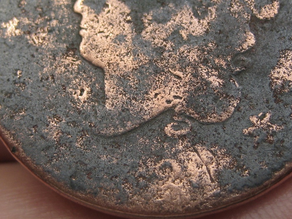 1826 Matron Head Large Cent One Penny- About Good Details