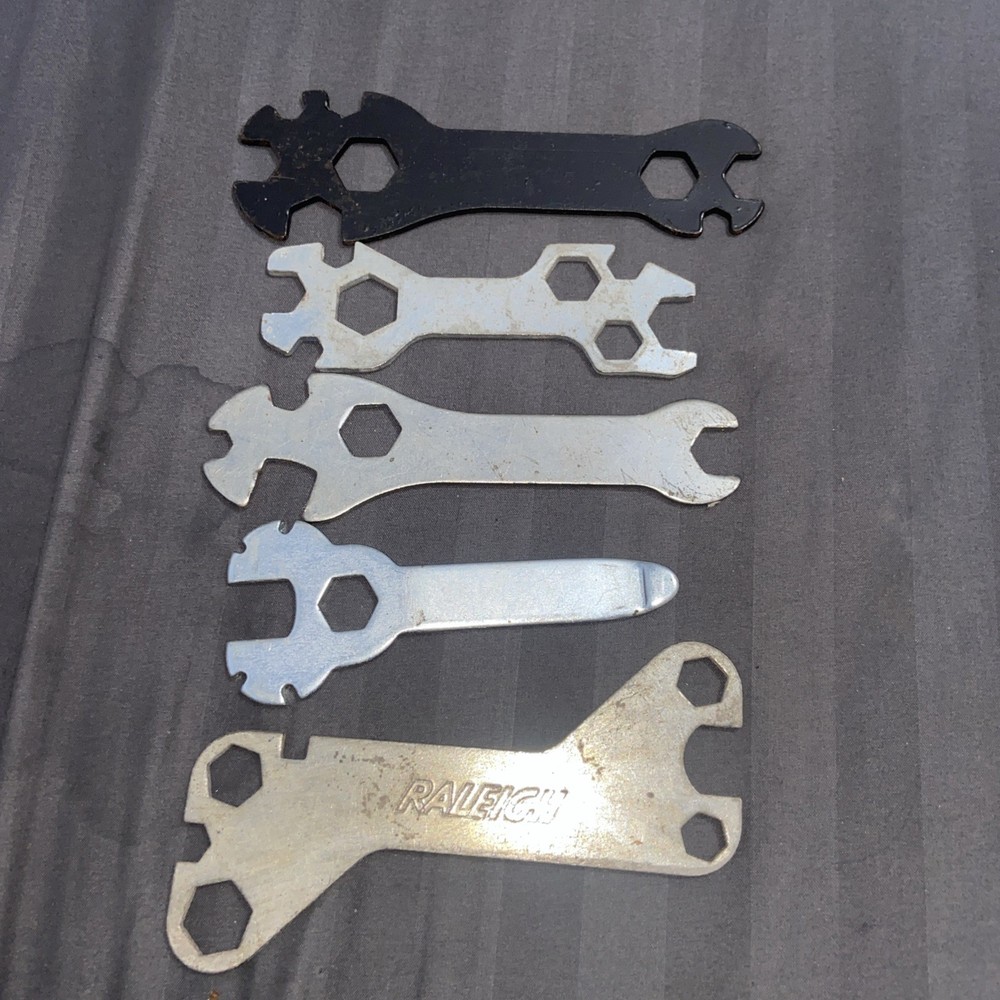 Vintage Bike Spanner’s 5 Pces