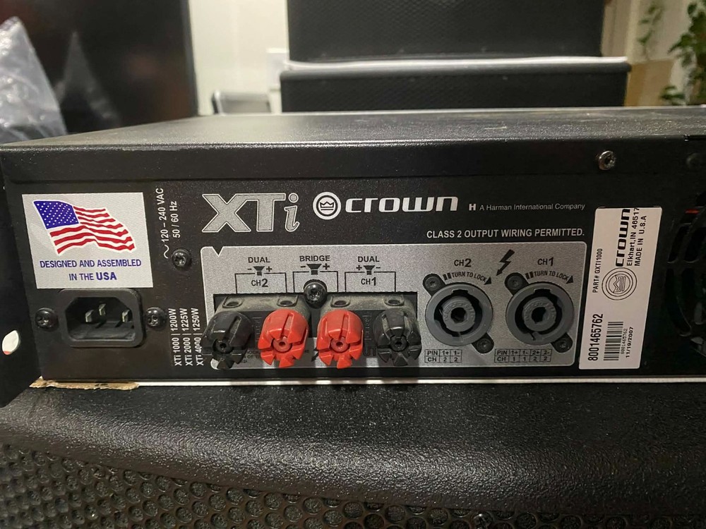 Crown XTi 1000 Power Amplifier