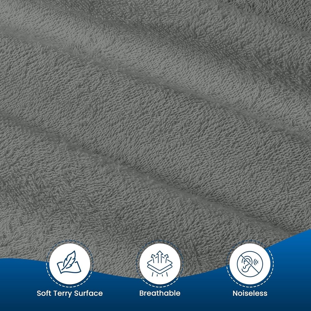Comfortable Twin Size Mattress Protector - 200 GSM Terry & Elastic Fitted Design