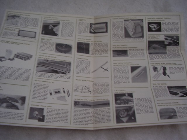 1969 BUICK ACCESSORIES FOLDER ORIGINAL