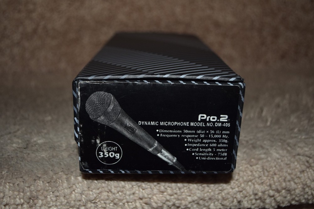 Vintage Pro. 2 Dynamic Microphone Model No. DM-405