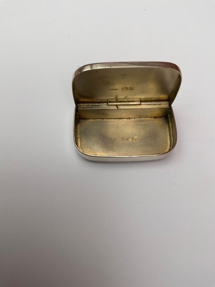 Sampson Mordan Hallmarked Solid Silver Match / Vesta Case 1896 Trick Opening